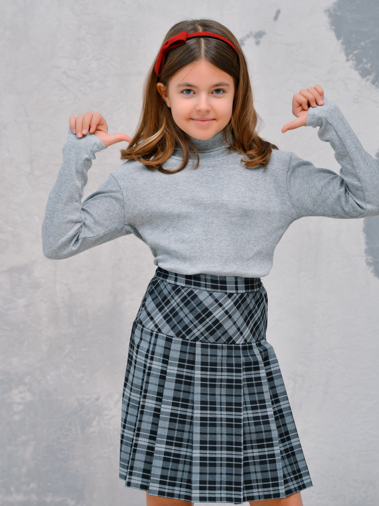 1401 Юбка в складку 