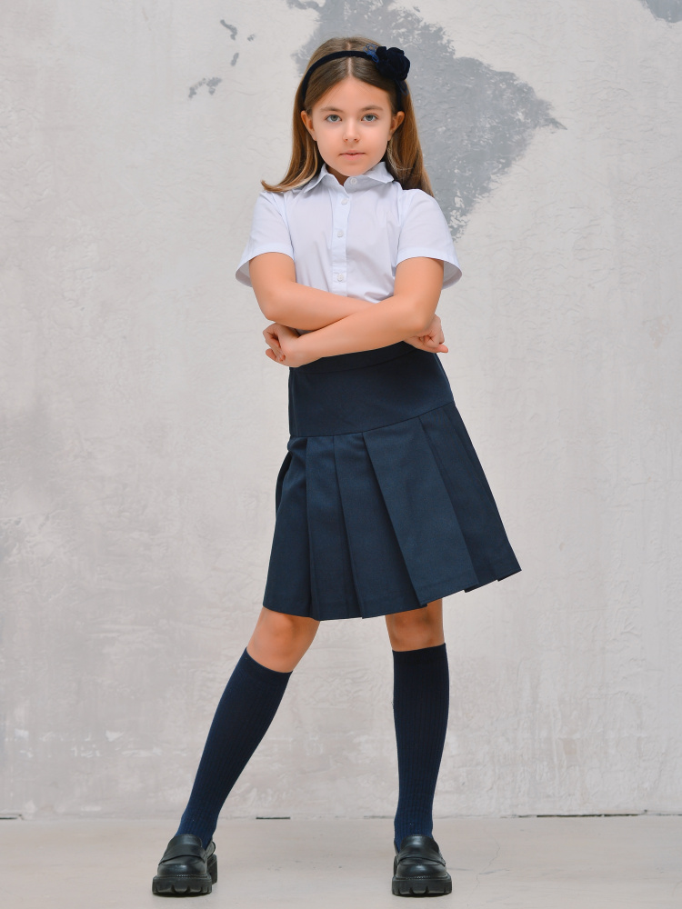 1401 Юбка в складку 