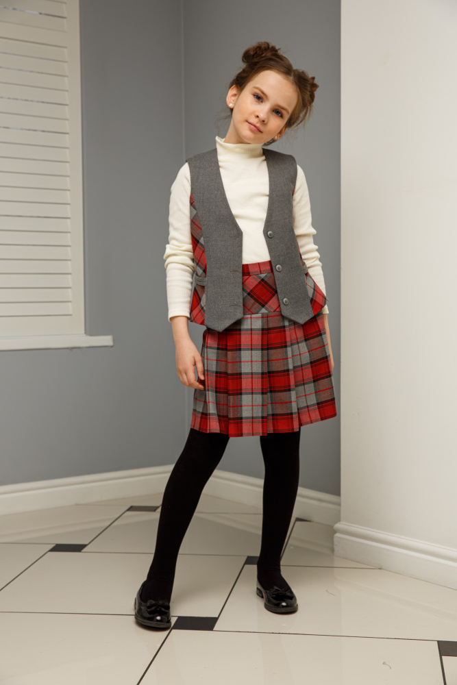 1401 Юбка в складку 